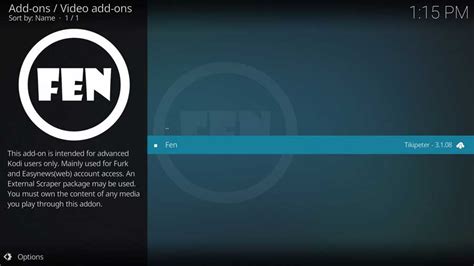 How to Install the FEN Kodi Addon [2024] .